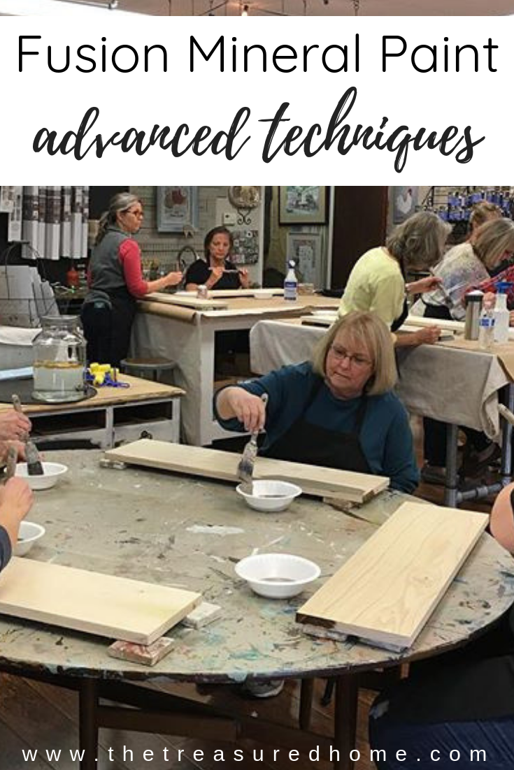 How To Use a Wood Grain Tool A Fusion Mineral Paint Advanced